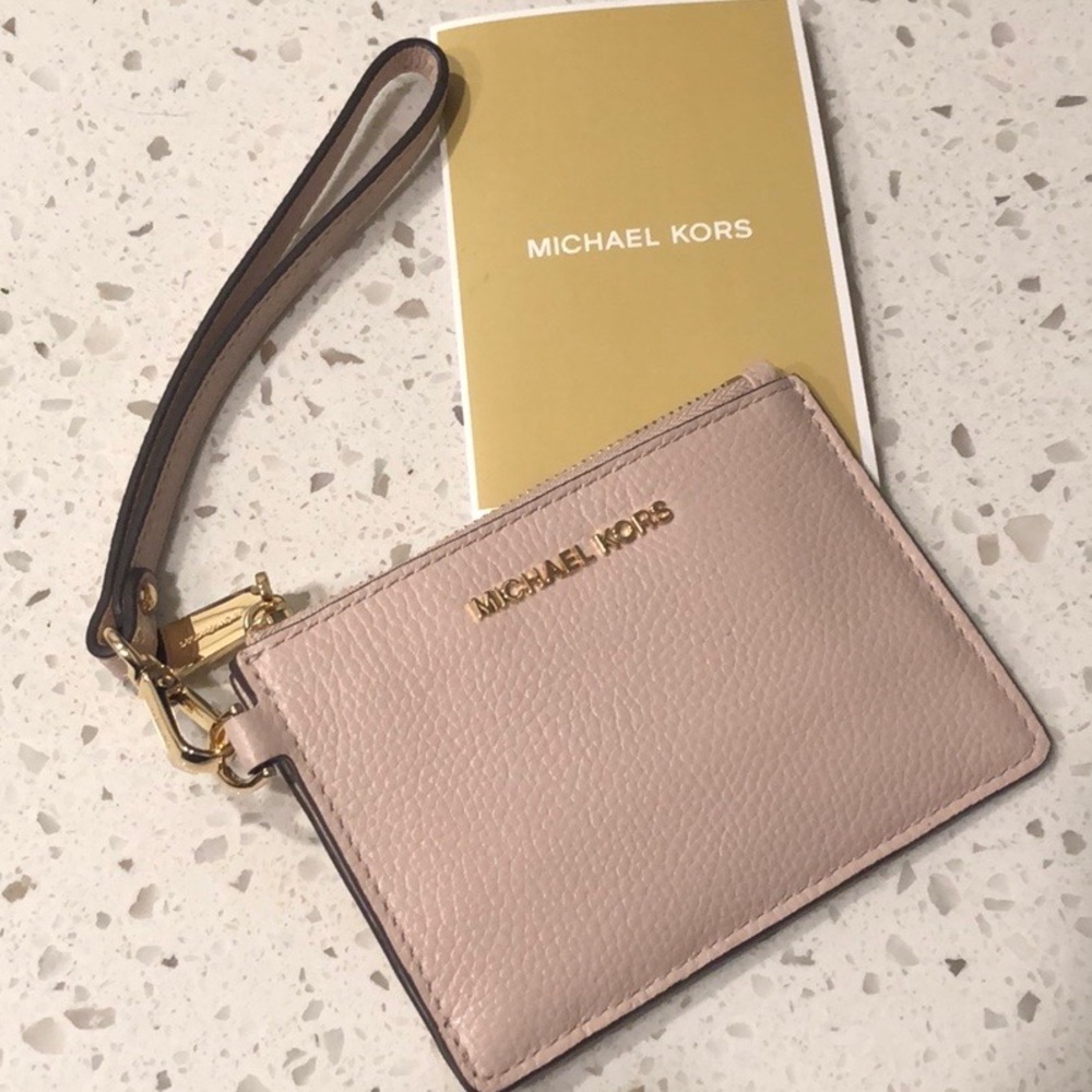 Michael kors card case wristlet
